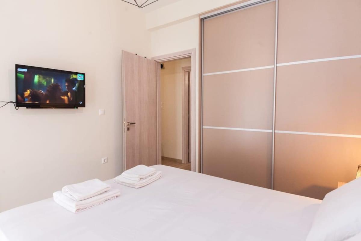 Brand New 2 Bedroom Haven Apt In Galatsi Афины Экстерьер фото